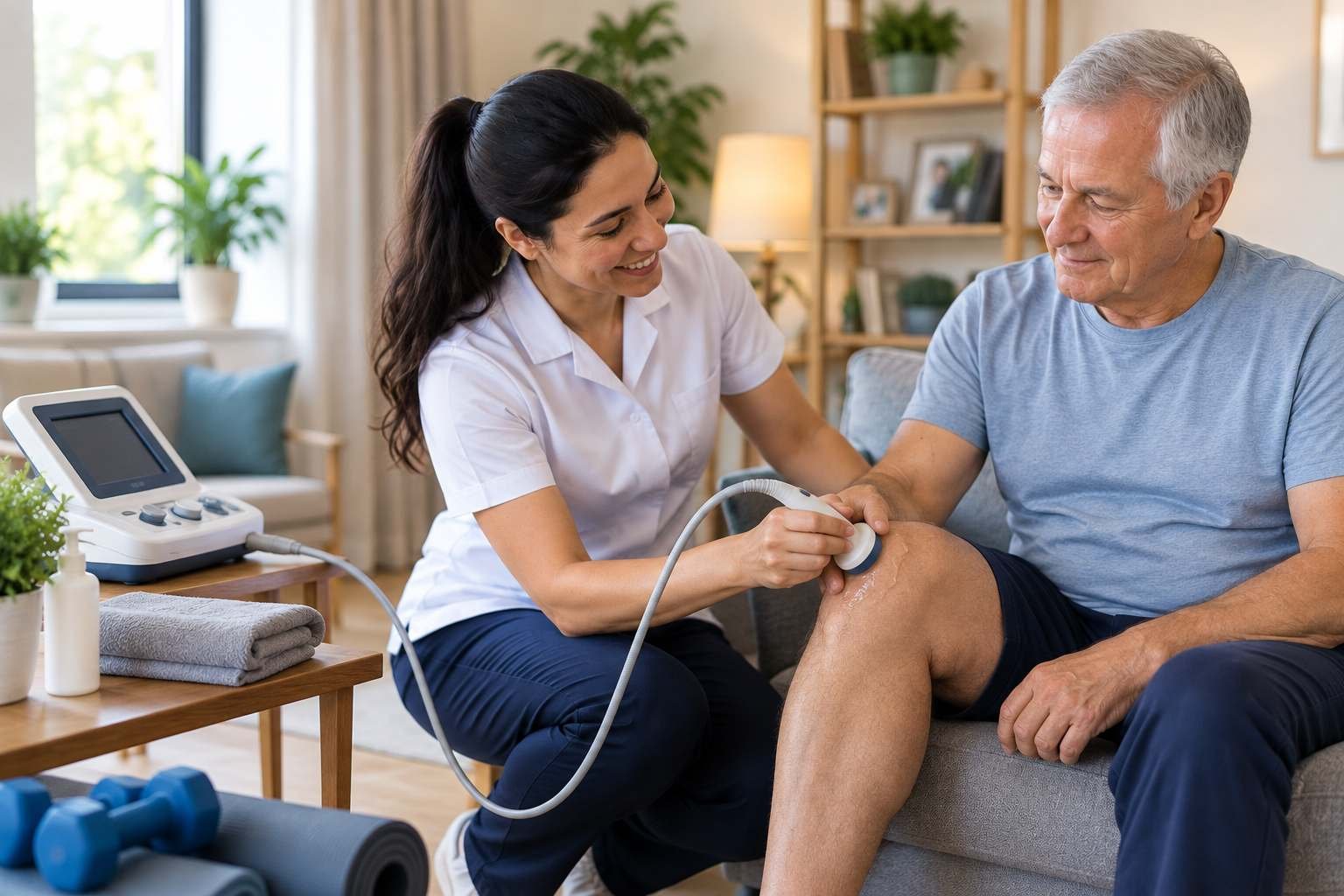 Musculoskeletal Rehabilitation at Home: How Therapeutic Exercise and Ultrasound Therapy Can Help
