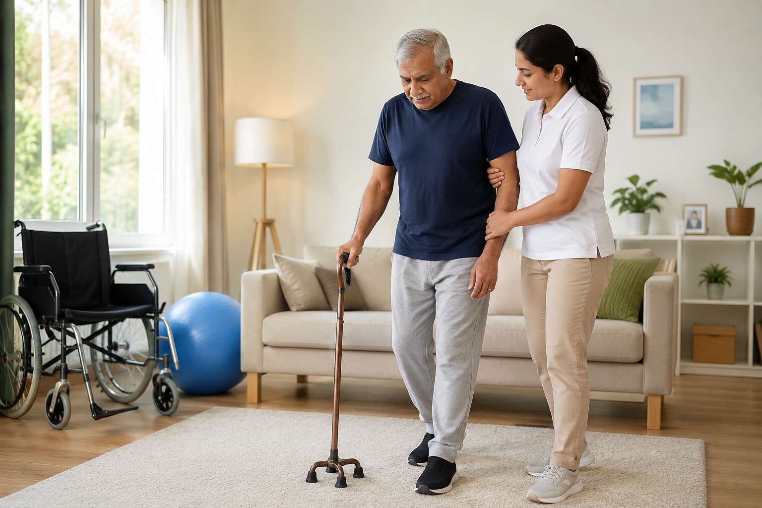 Stroke Rehabilitation at Home: How Physiotherapy Supports Recovery