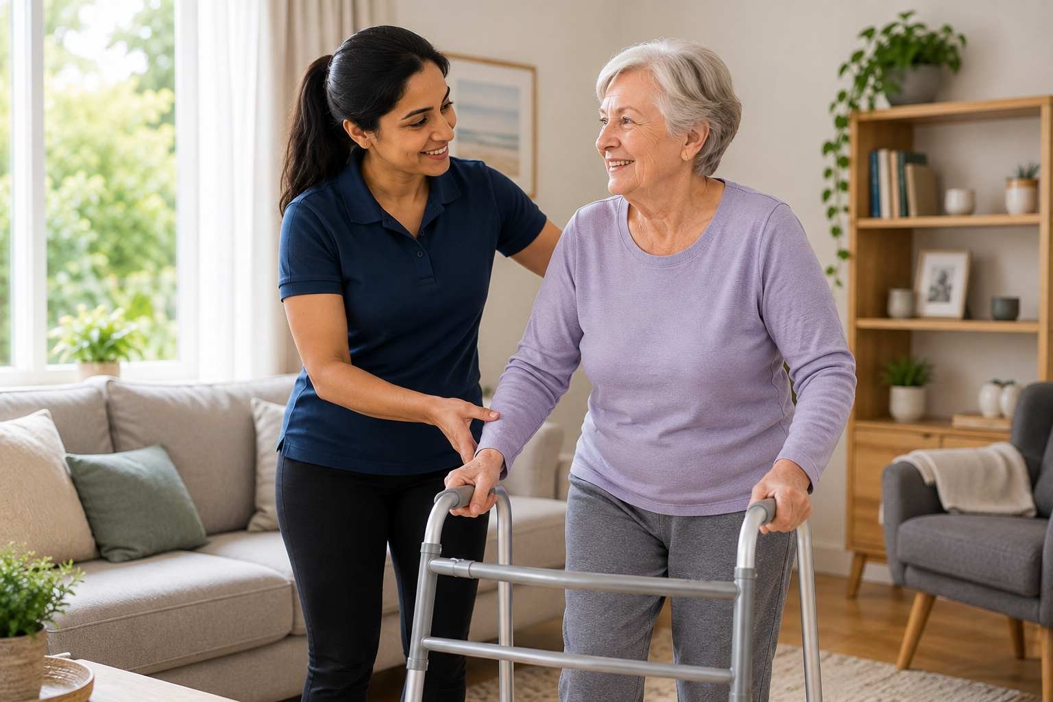 How Home Physiotherapy Can Improve Walking, Mobility & Balance